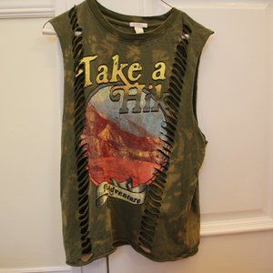 Forever 21 Take A Hike Muscle Tank!